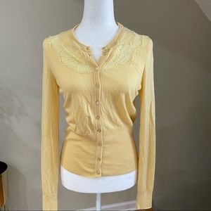 Dolce and Gabbana Cardigan with Lace